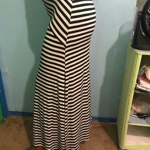 Nautical Maxi Skirt